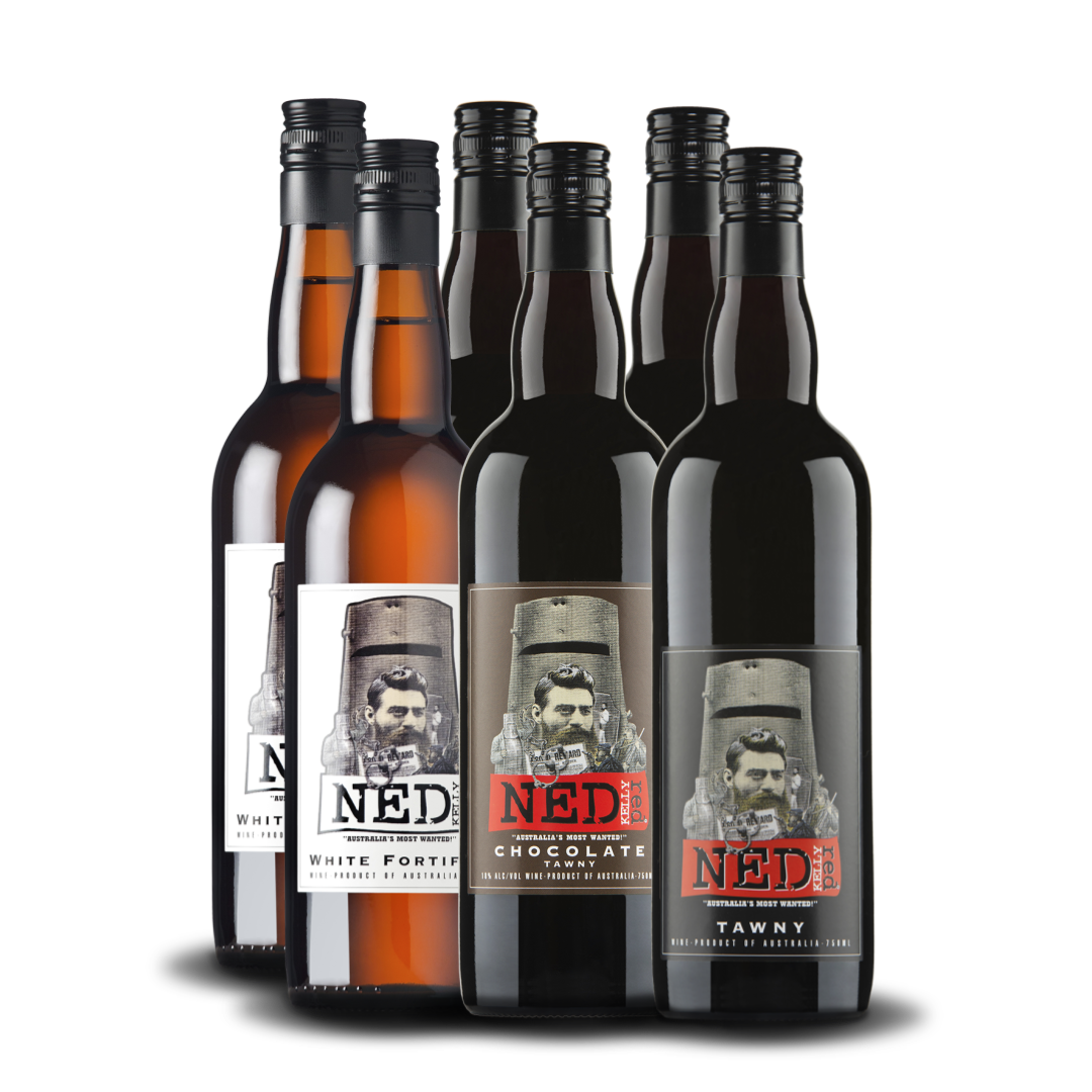 Ned Kelly Red & Callipari Wines Tawny & Fortified Mixed Box (6 x 750ml)