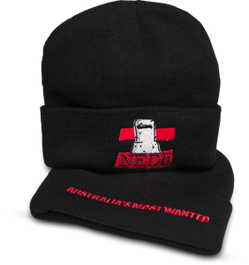 Ned Kelly Australian Legend Merchandise Beanie 