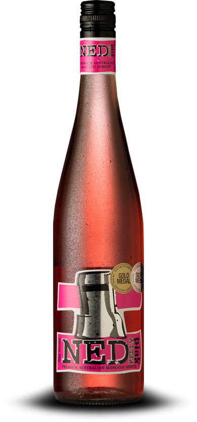 Ned Kelly Pink Moscato Spritz Long Necks (12 x 750ml)